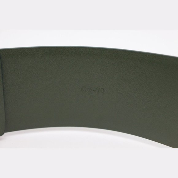 $425 Salvatore Ferragamo NEW SALVIA CALF Leather Belt Size 70 - Picture 4 of 8